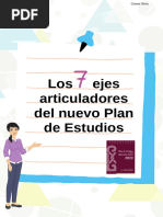 Infografía de Los Ejes Articuladores de La Nem | PDF