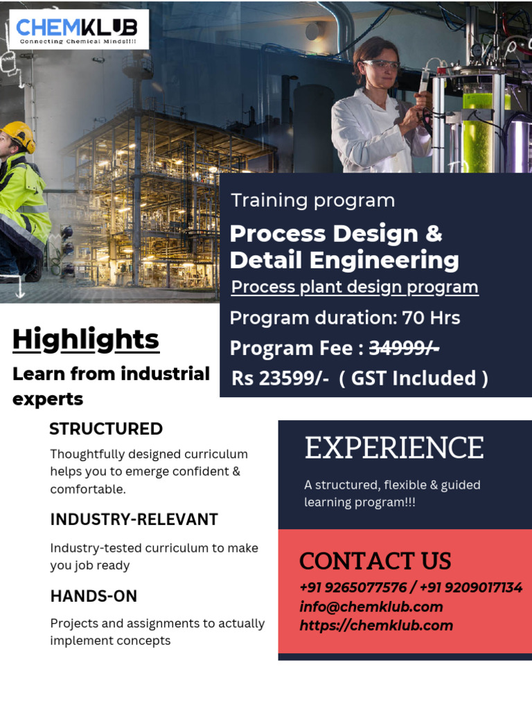 Process Design Engineering Training Course | PDF | Simulation