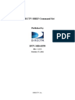 DTV MD 0359 Directv Shef Command Set v1.3.c