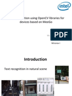 Mironov Text Recognition OpenCV