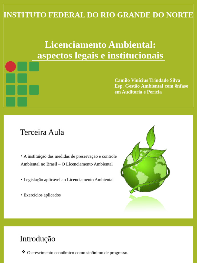 Licenciamento Ambiental | PDF | Ambiente natural
