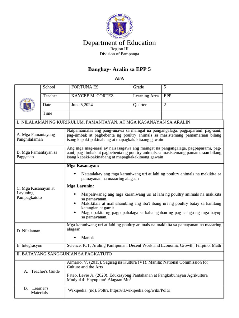 Tle Afa | PDF
