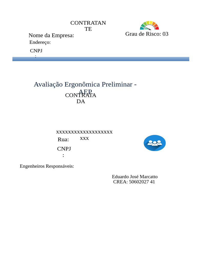 Avaliação Ergonômica Preliminar AEP | PDF