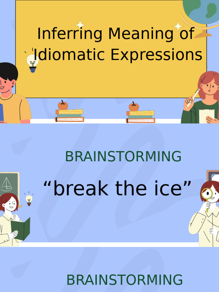 Understanding Common Idiomatic Expressions | PDF | Idiom