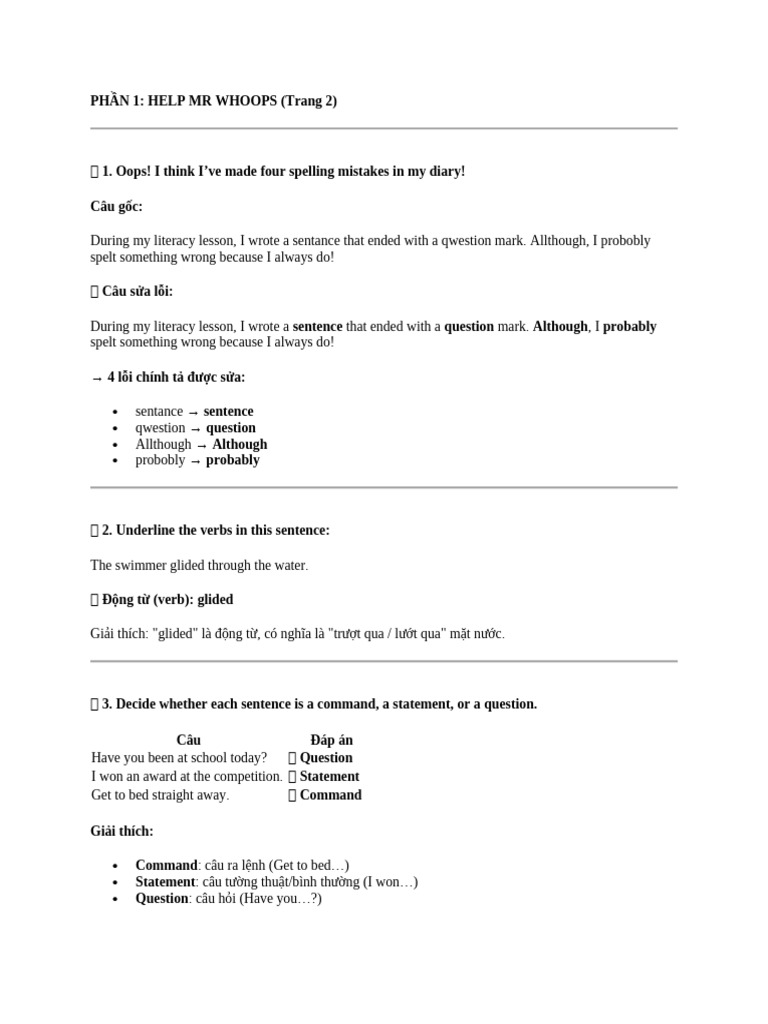 Answer Grade 3 | PDF