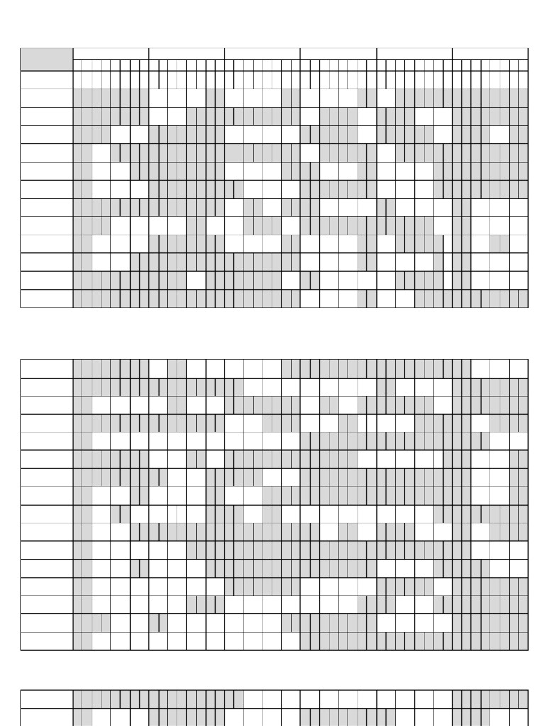 Presensi Guru (Paraf) V1 | PDF