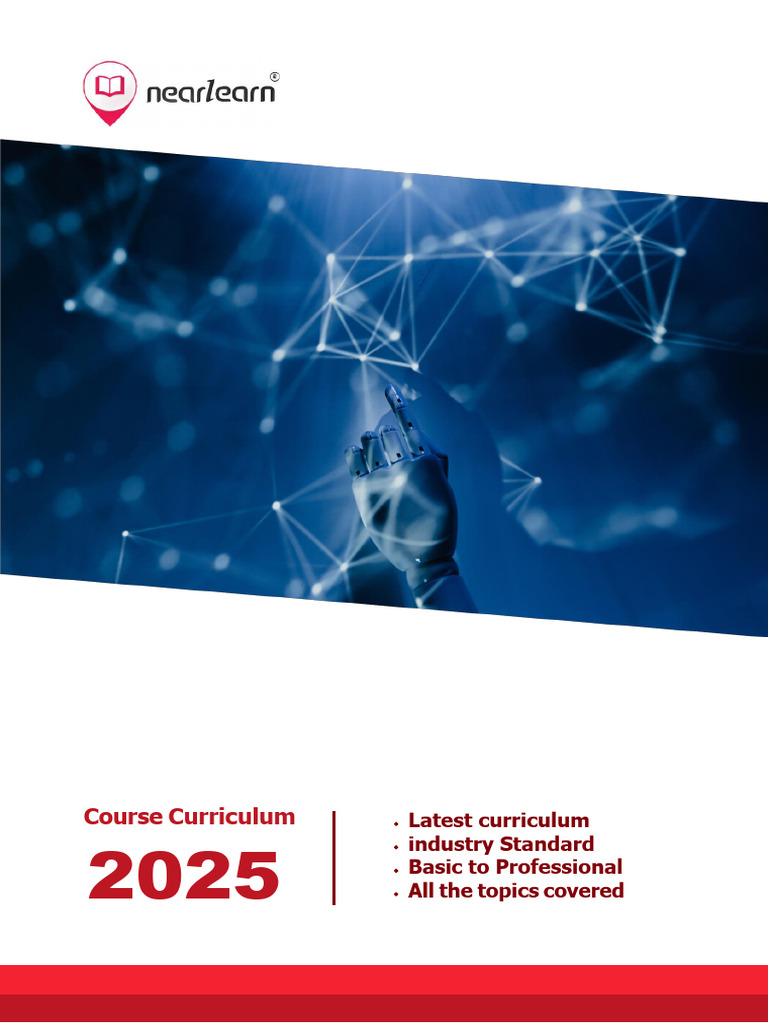 AI & ML Course Curriculum 2025 | PDF | Regression Analysis | Machine ...