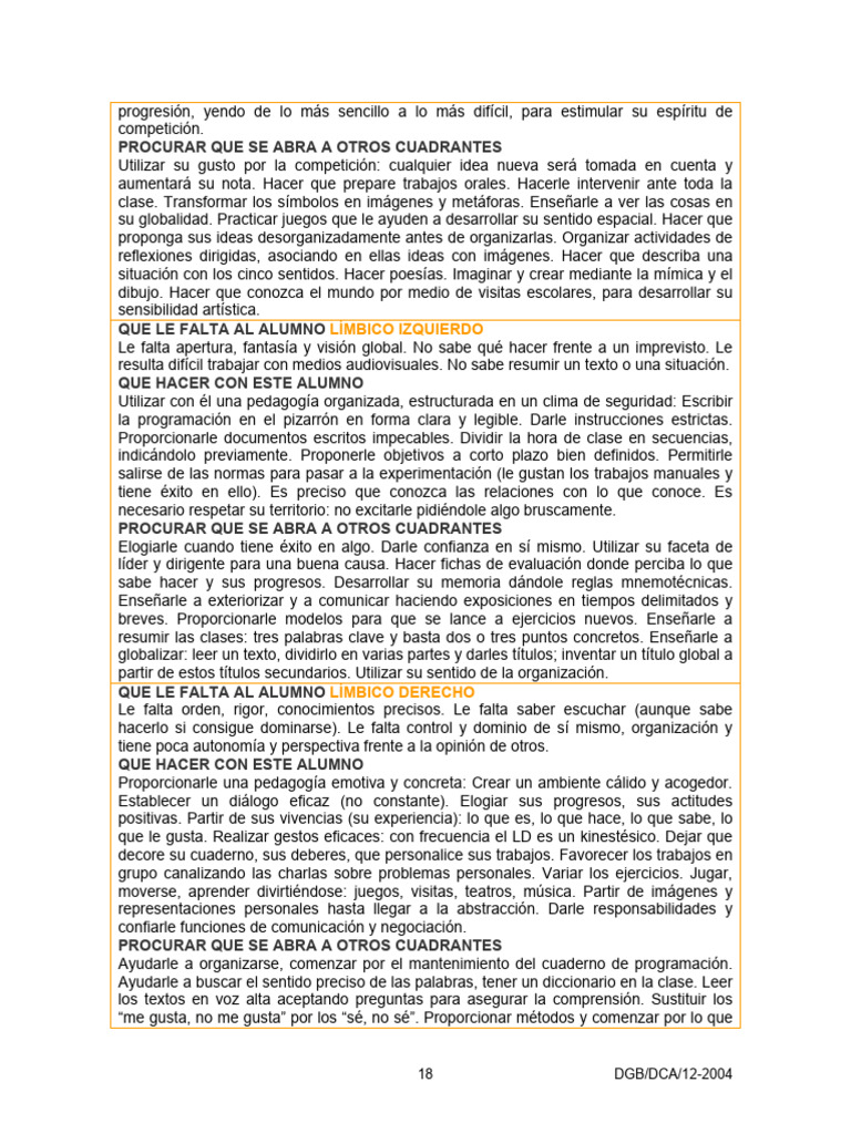 Estrategias para Estilos de Aprendizaje | PDF | Aprendizaje | Sentidos