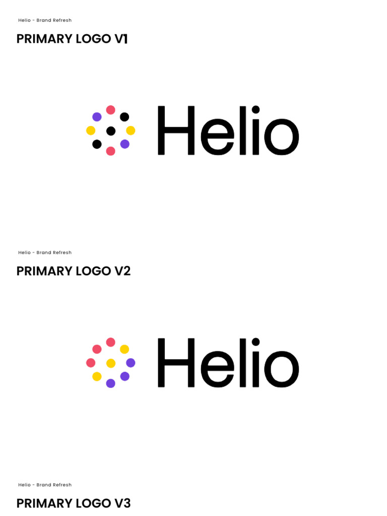 Helio Logo and Brand Guidelines | PDF | Color | Cascading Style Sheets