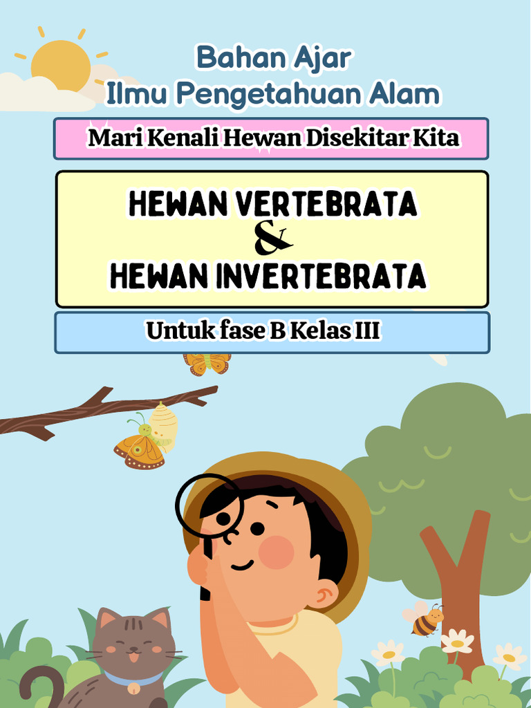 Klasifikasi Hewan Vertebrata dan Invertebrata | PDF