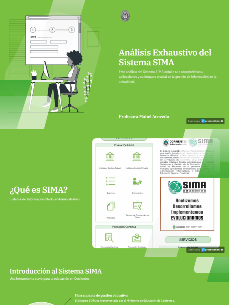 Analisis Del Sistema SIMA | PDF