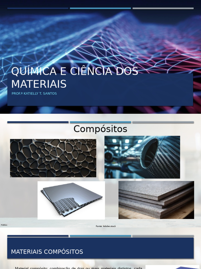 Propriedades e Tipos de Materiais Compósitos | PDF | Material composto ...