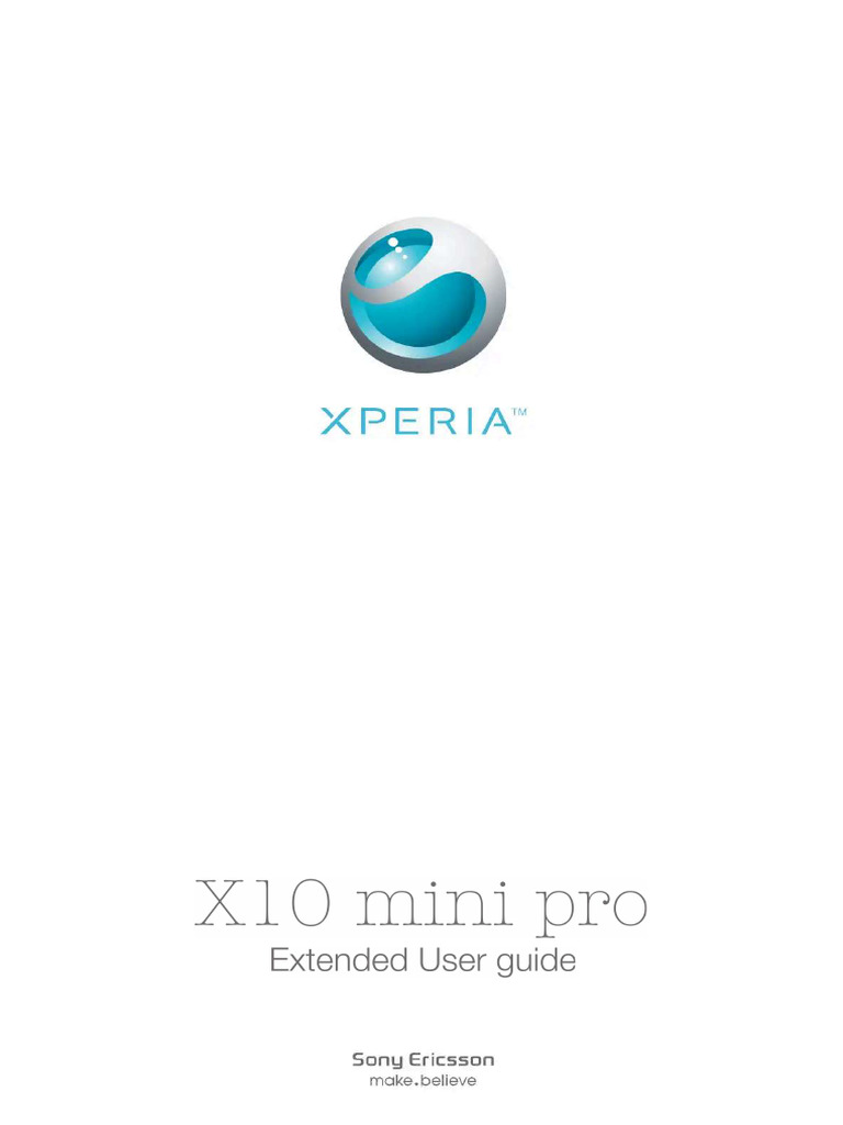 Sony Xperia X10 Mini Pro | PDF