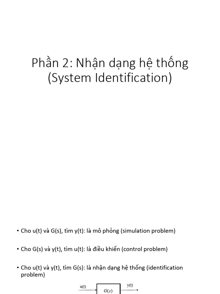 System Identification | PDF
