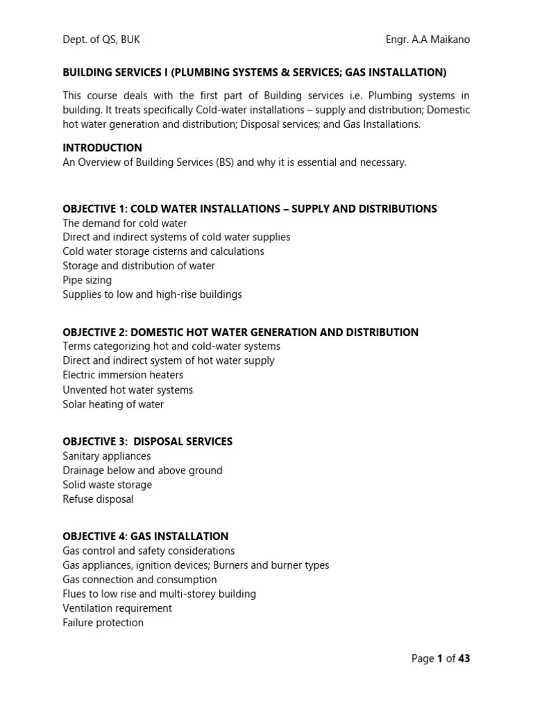 Plumbing and Gas Installation Guide | PDF | Natural Gas | Water Heating