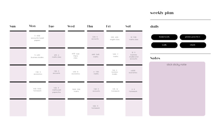 White Simple Creative Social Media Content Calendar PDF | PDF