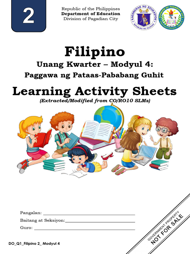 Filipino: Learning Activity Sheets | PDF