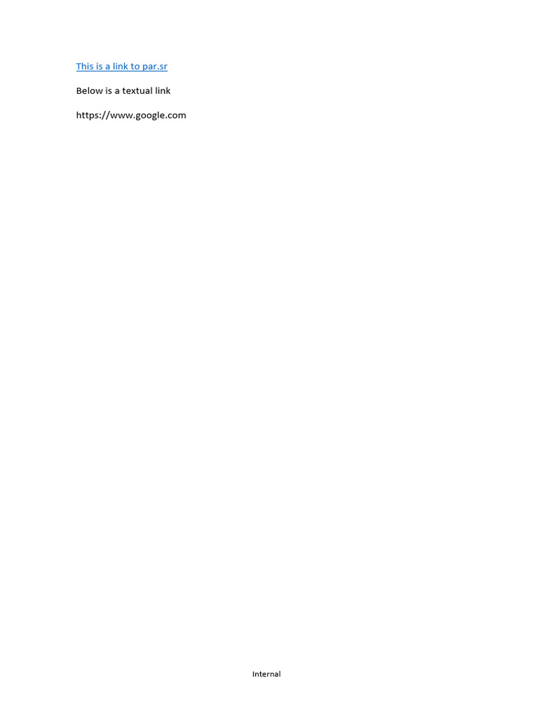 Link Test 1 | PDF