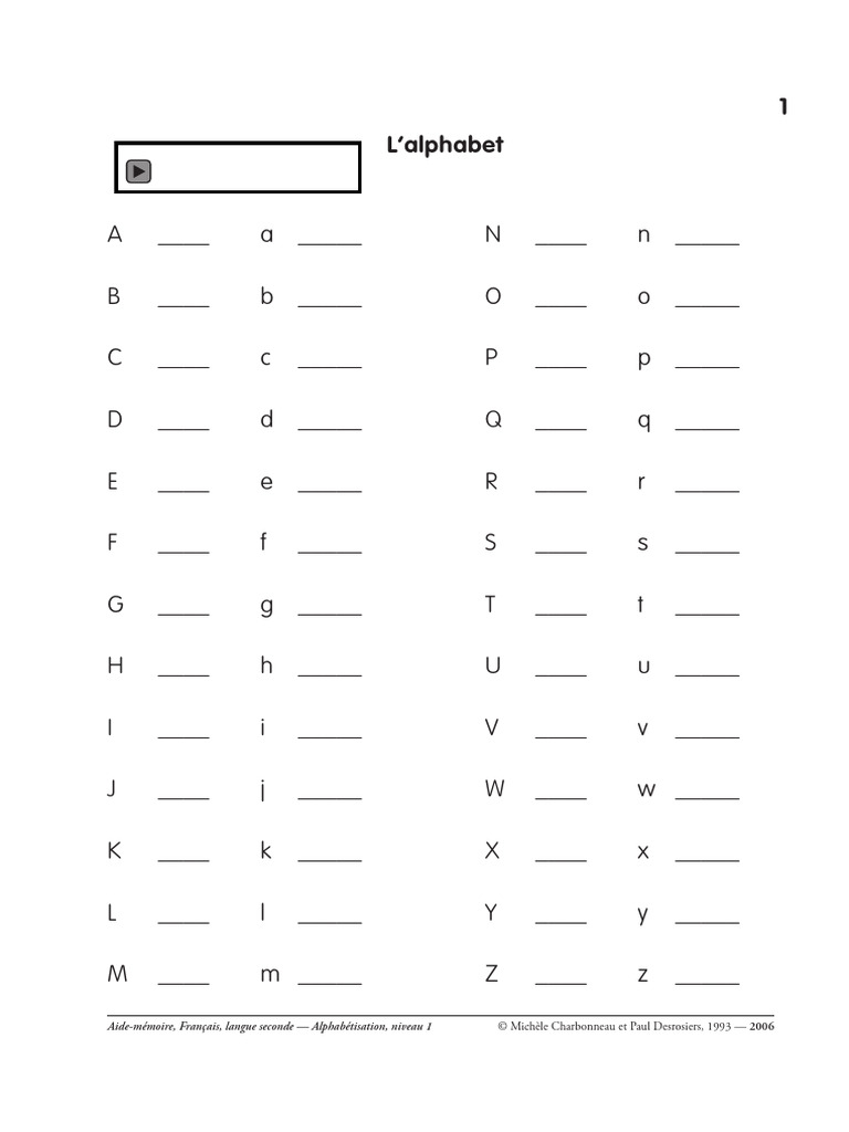 Alphabet | PDF