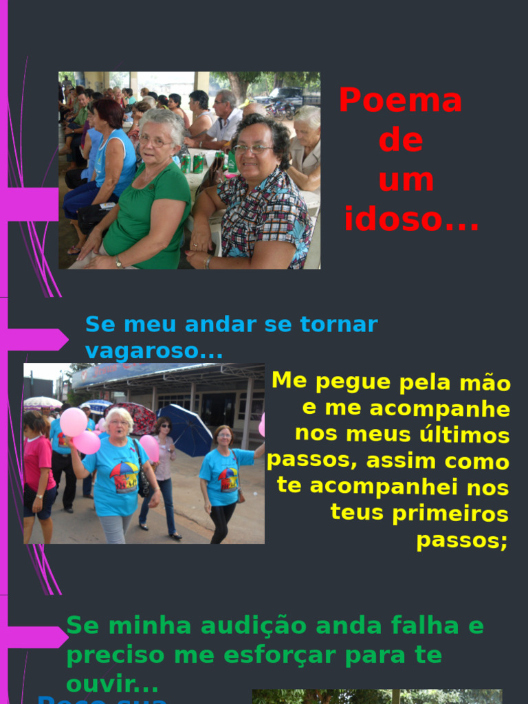 Poema de um idoso | PDF