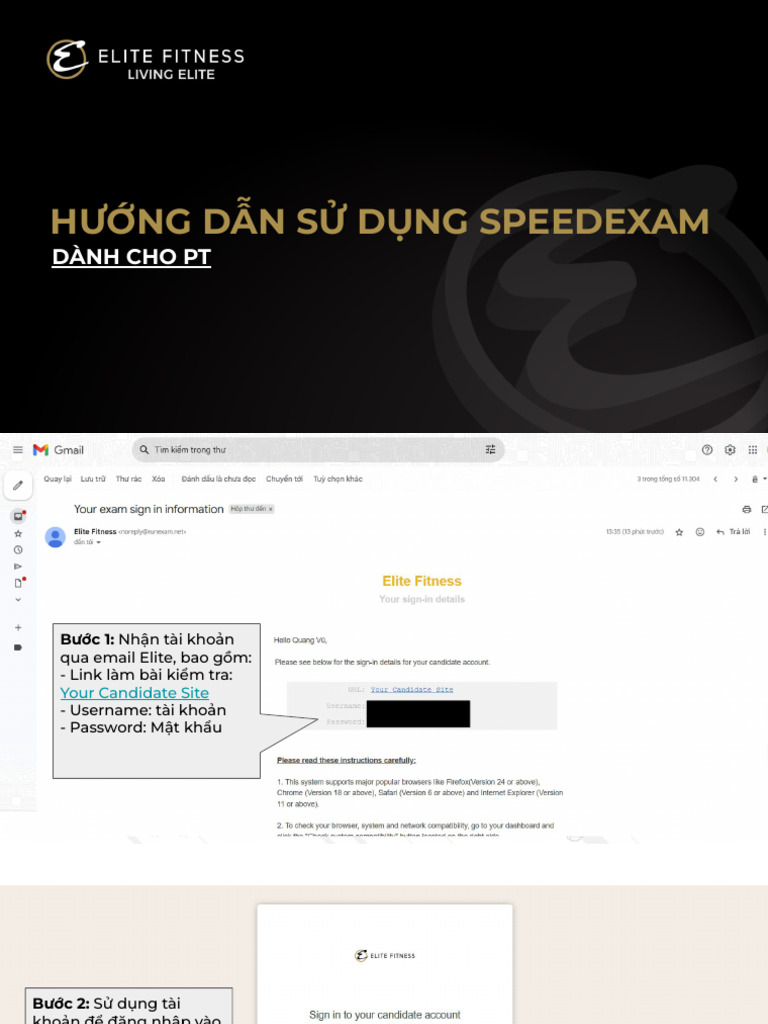 Hướng Dẫn Sử Dụng Speedexam | PDF