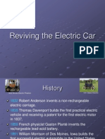 Reviving the Electric Car: History and Future of Electric Vehicles