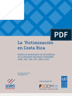 Estudio Sobre Victimización en Costa Rica INEC-PNUD 2011