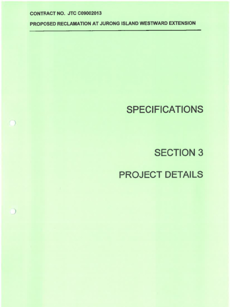Specifications - Section 7 | PDF