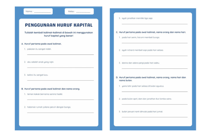Penggunaan Huruf Kapital Pdf