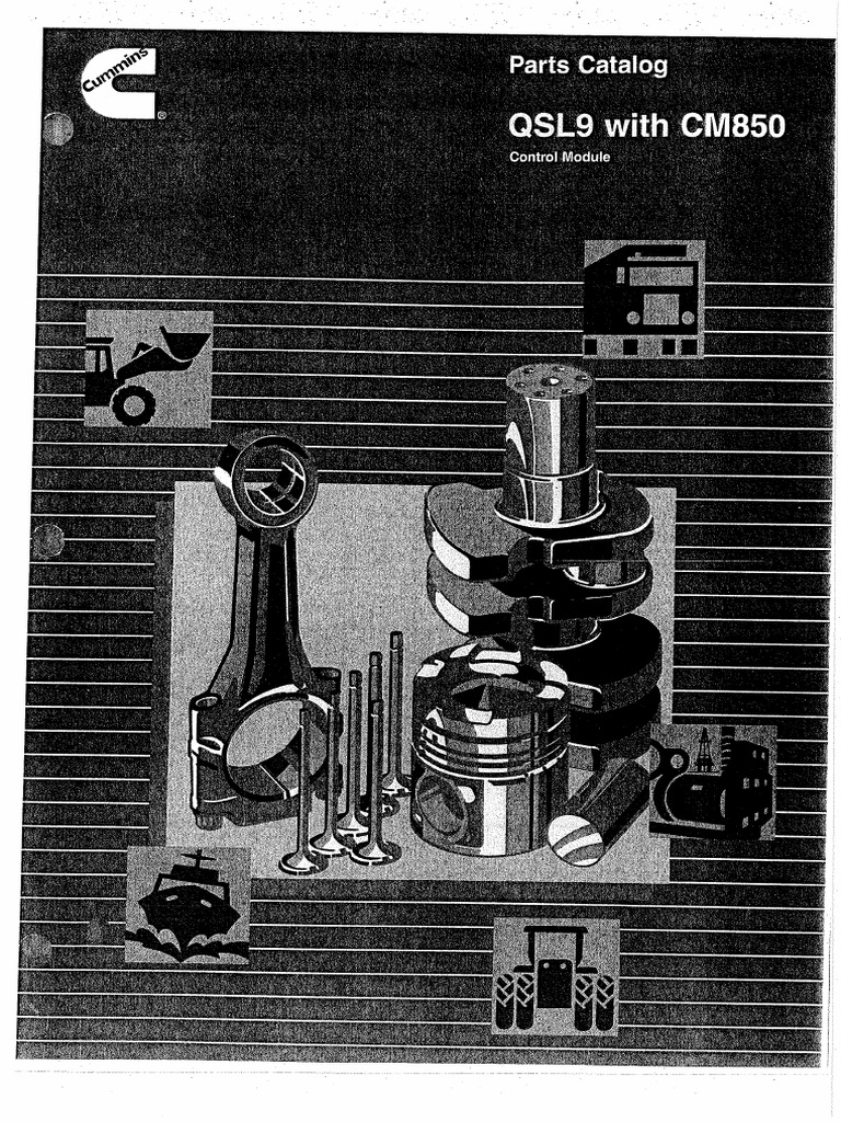 CUMMINS Engine Parts-Catalog-QSL9-CM850 | PDF