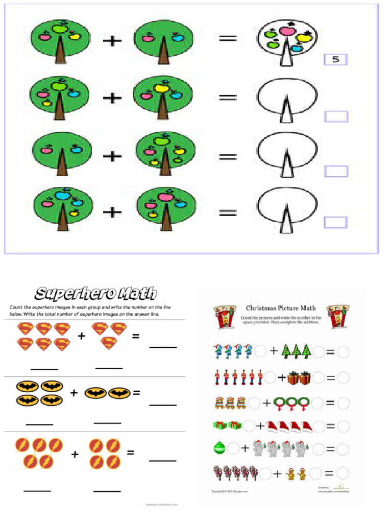 Homeschool_math Addition Set Notation | PDF