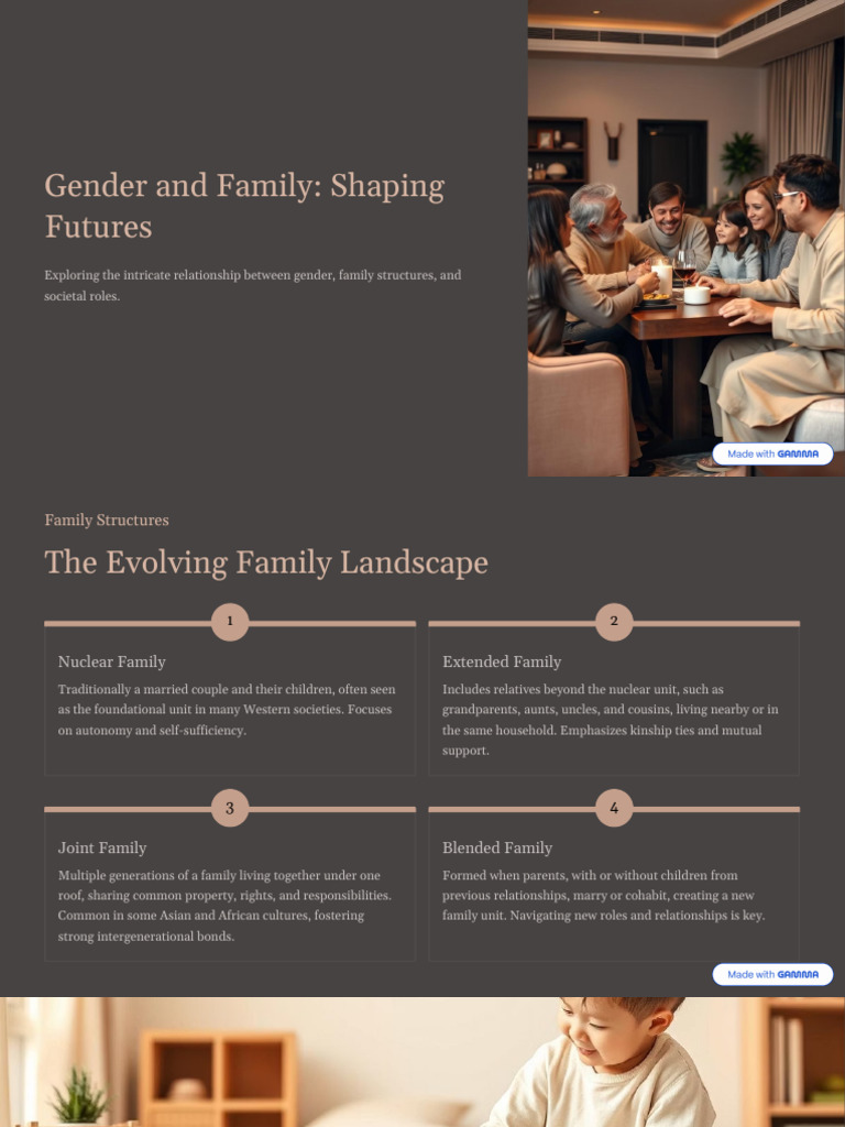 Gender Roles and Family Dynamics Explained | PDF | Family | Gender Equality