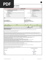Bill Forwarding Form Template | PDF