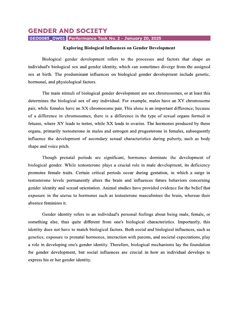 Performance Task No. 2 | PDF
