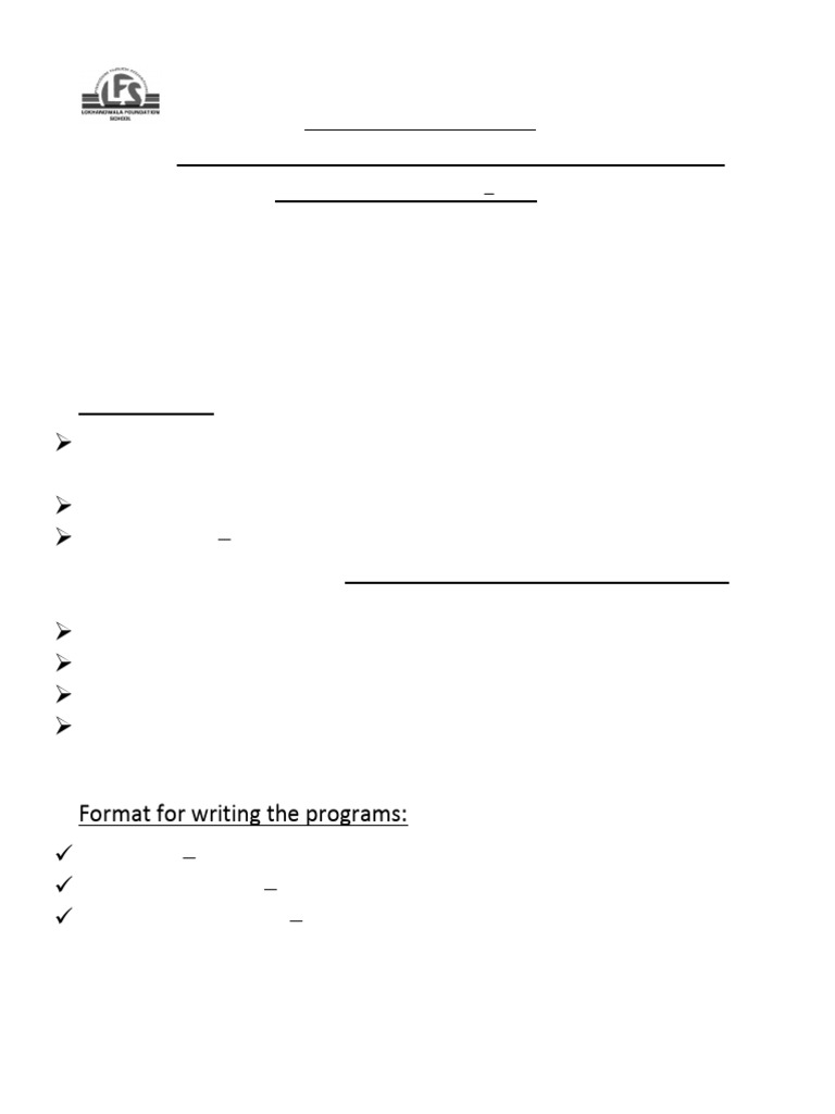 Java Programming Assignment for Grade 10 | PDF | Constructor (Object ...