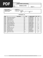 GE Gas Turbine Shroud Block List | PDF | Engines | Rotating Machines