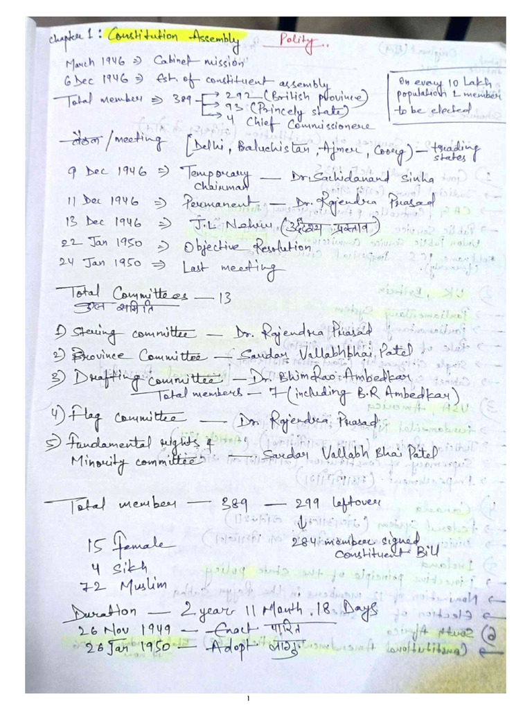 Gs Notes SSC | PDF