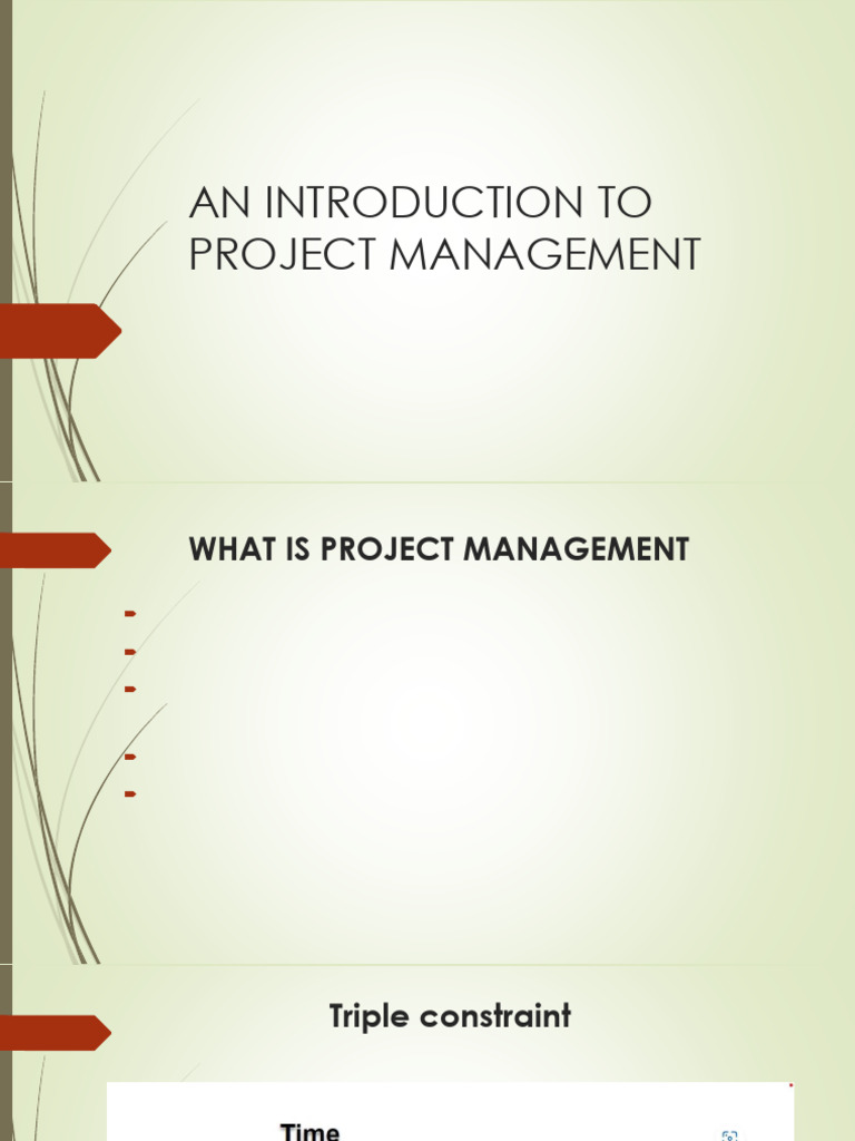 An Introduction To Project Management | PDF | Project Management | Business