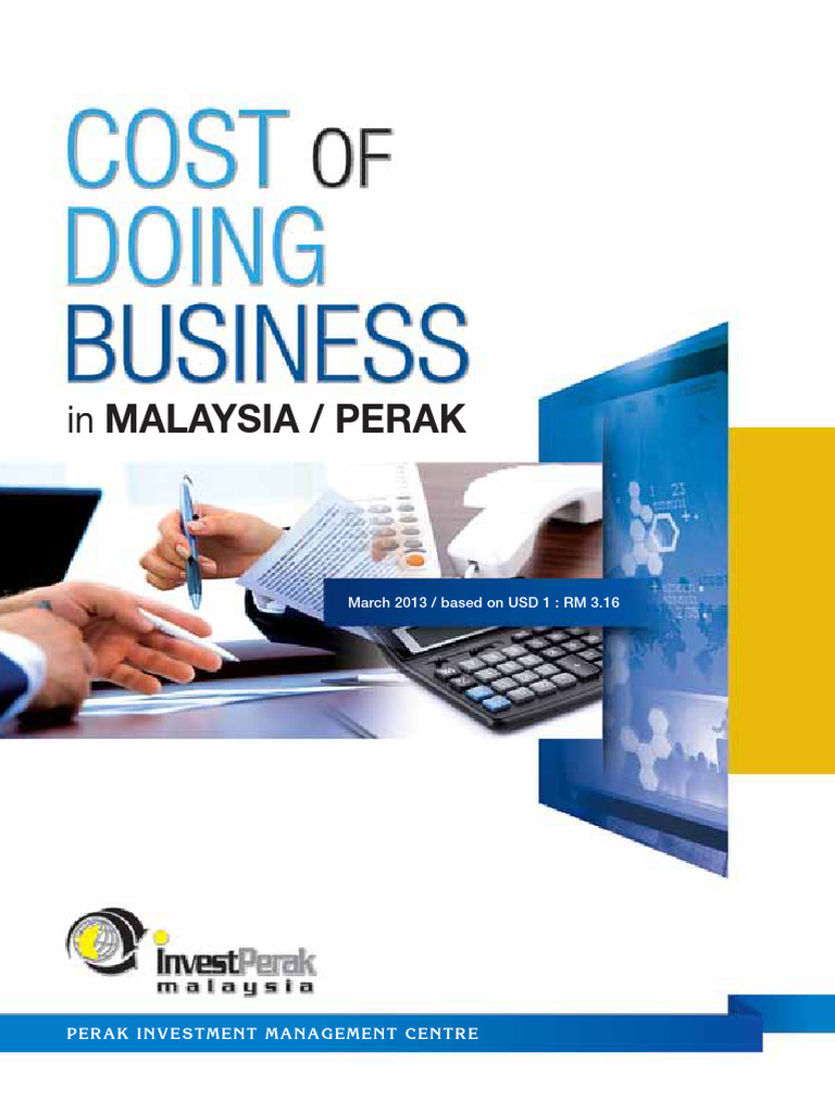 Perak Business Costs and Quit Rent | PDF | Employment | Taxes