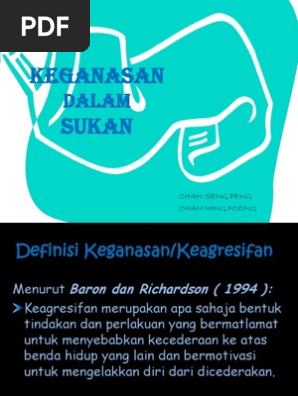 Power Point Keganasan Dlm Sukan Pdf