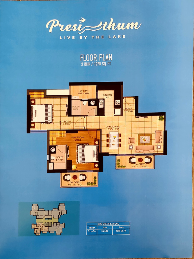 Floor Plans for Presithum Units | PDF | Toilet | Excretion