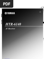 Denon Avr 3808ci Om | PDF | Video | Ac Power Plugs And Sockets