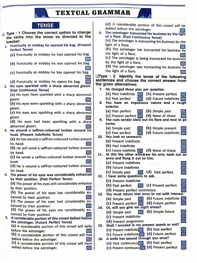 Textual Grammar For Sems. 1 (XI) | PDF