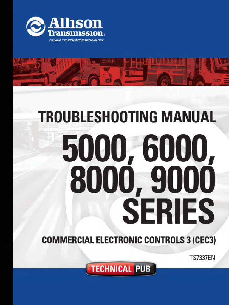 CEC3 Troubleshooting Manual for Allison Transmissions | PDF ...