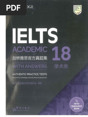 Cambridge Ielts 18 Academic With Answers | PDF