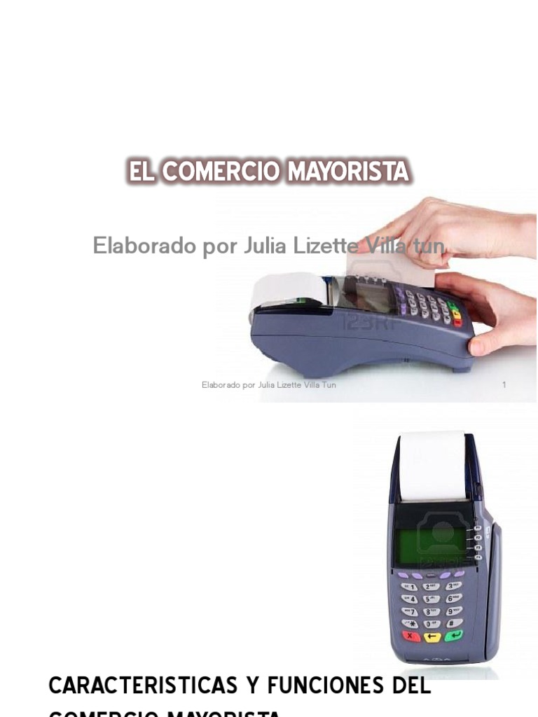 Características del Comercio Mayorista | PDF | Distribución (comercial ...