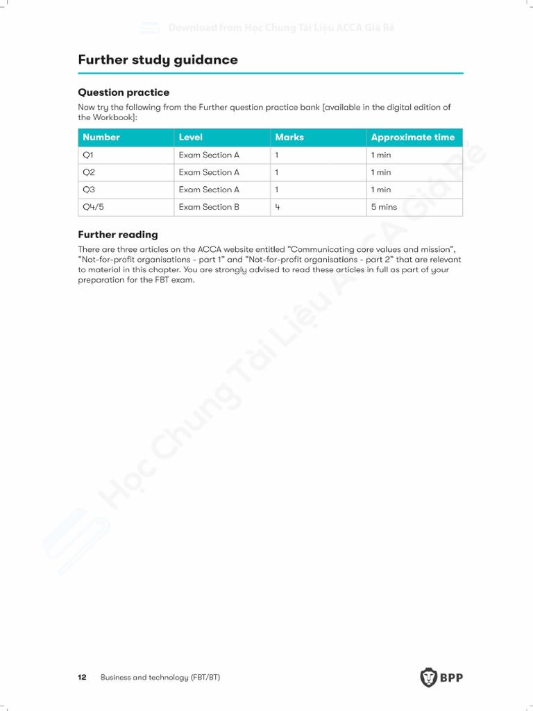 Further Study Guidance for FBT Exam | PDF | Swot Analysis | Economies