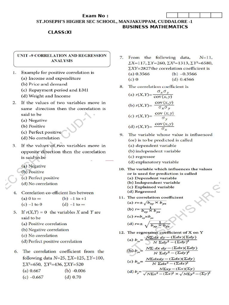 11th Unit 9 | PDF