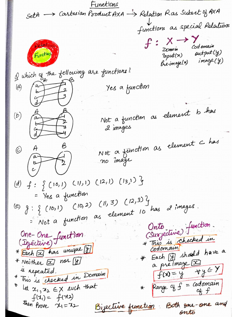 CH 1 Functions 1 | PDF