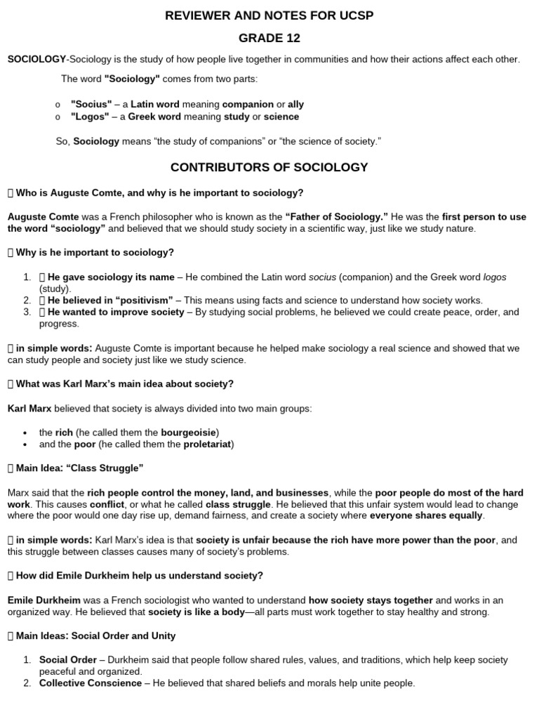Sociology and Anthropology Overview | PDF | Sociology | Anthropology